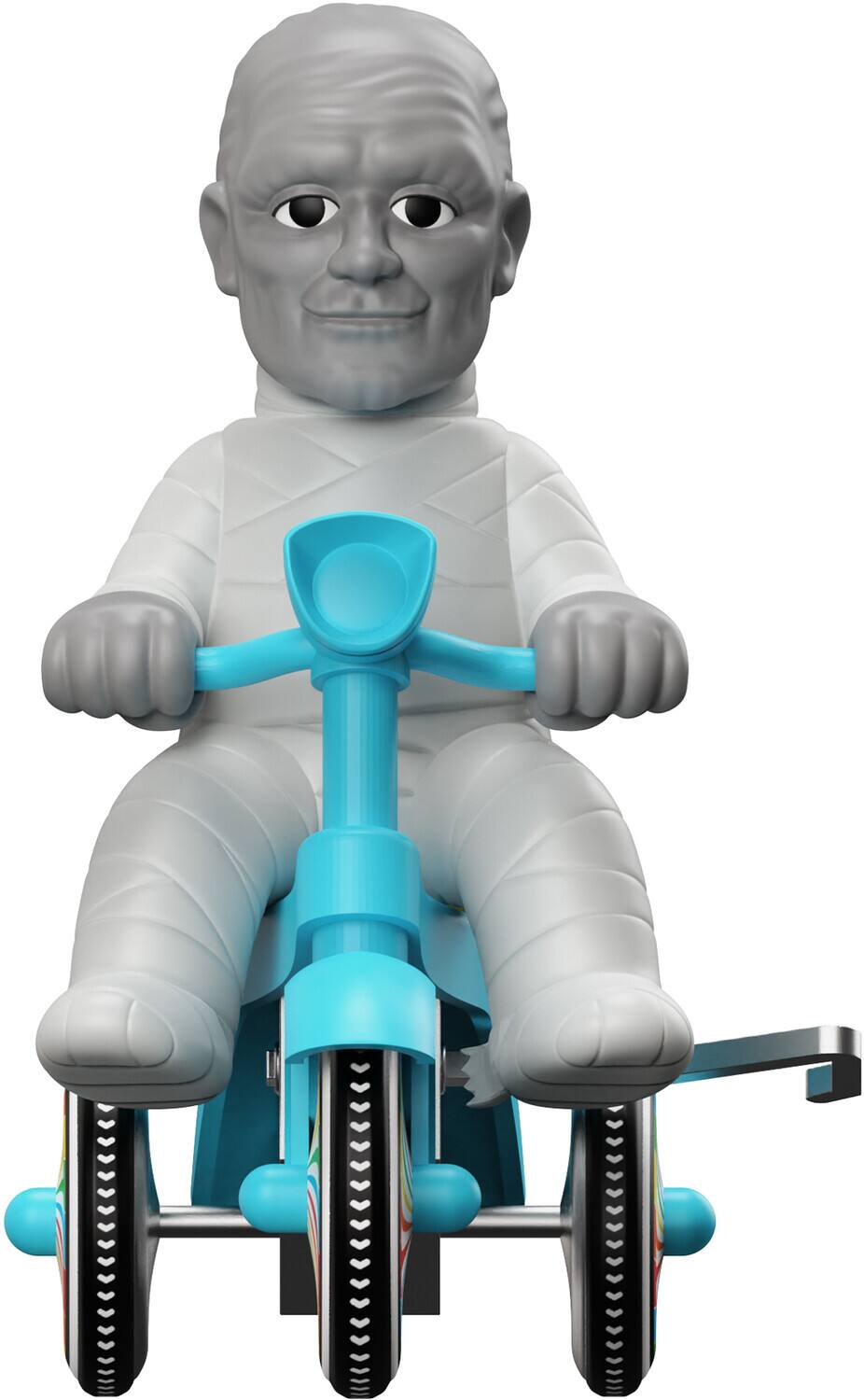 Alt View 2. Super7 - Super7 - Universal Monsters Super Cycles - The Mummy (Light Grey w/ Blue Trike)   - COLLECTIBLES - Multicolor.