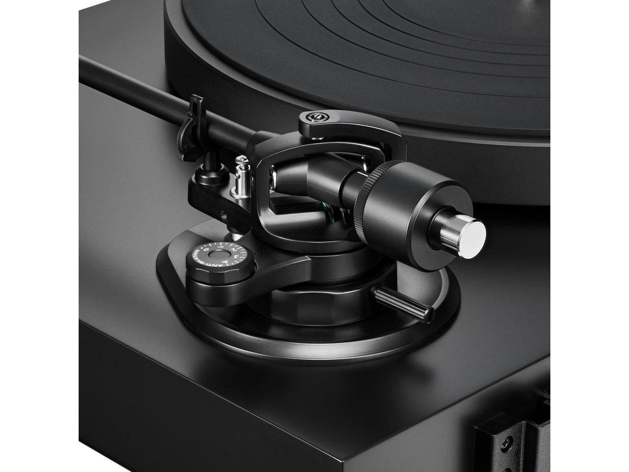 Alt View 4. Audio-Technica - Audio-Technica AT-LP8X Semi-Automatic Direct-Drive Turntable - Black.