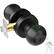 Front. Fitnate - Rechargeable Fingerprint Smart Door Lock with Key - Black.