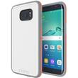 Incipio - PERFORMANCE Back Cover for Samsung Galaxy S7 edge - White/Orange - Larger Front