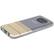 Angle. Incipio - Design Series WESLEY STRIPES Back Cover for Samsung Galaxy S7 - Gold.