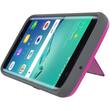Incipio - STOWAWAY Credit Card Case with Integrated Stand for Samsung Galaxy S7 edge - Pink - Larger Front