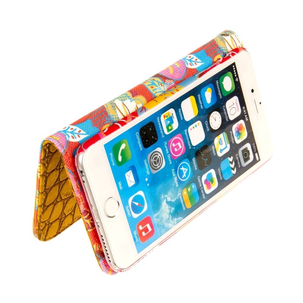 Best Buy Empire Klix Klutch Designer Wallet Case Flip Cover For Apple Iphone 6 Plus And 6s Plus Vintage Flower Pop Kk Aip6a Fp
