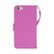 Alt View Zoom 11. Empire - KLIX KLUTCH DESIGNER WALLET CASE Flip Cover for Apple iPhone 6 Plus and 6s Plus - Pink faded flowers.