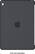 Front. Apple - Silicone Case for 9.7-inch iPad Pro - Charcoal Gray.