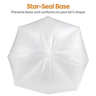 Star-Seal Base  
Prevents leaks and conforms to your bin's shape