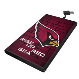 Keyscaper - Arizona Cardinals 5000mAh Flat Powerbank - Black