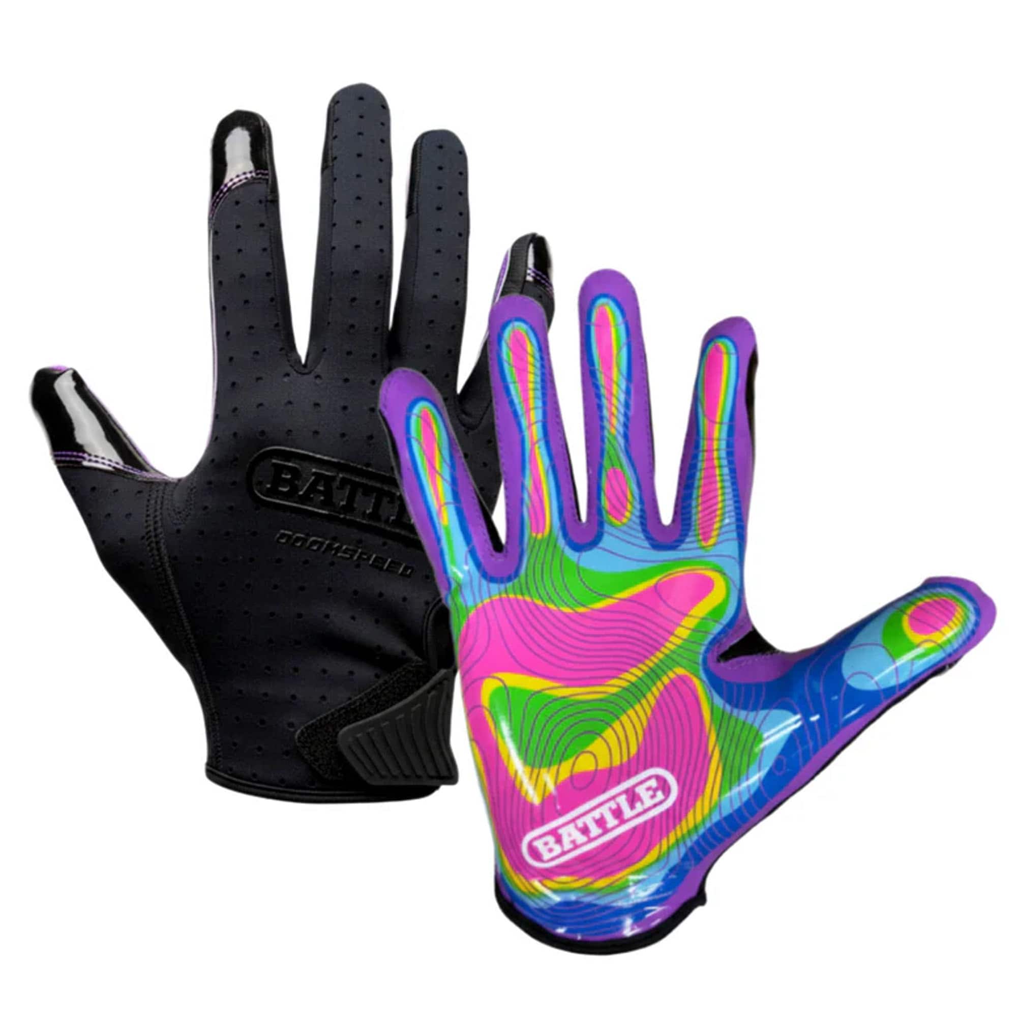 "Battle Sports - Doom Speed Receiver Football Glove, ""Heat Map"", Adult, 3XL - Black" price history on PriceWatchPro