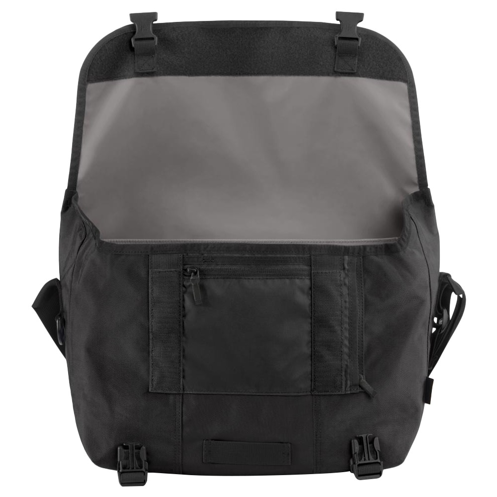 Timbuk2 Black & Grey Medium Classic Messenger Bag Made in USA