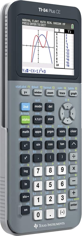 Alt View 11. Texas Instruments - TI‑84 Plus CE Graphing Calculator.