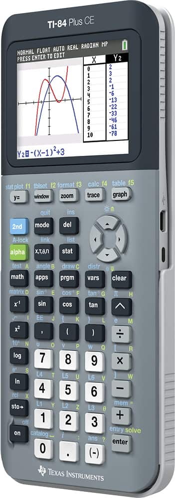 Alt View 12. Texas Instruments - TI‑84 Plus CE Graphing Calculator.