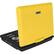 Angle. Cinematix - 9" Portable DVD Player - Yellow.