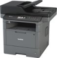 Left Zoom. Brother - MFC-L5800DW Wireless Black-and-White All-In-One Laser Printer - Multi.