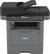 Front. Brother - MFCL5900DW Wireless Black-and-White All-In-One Laser Printer - Grey/Black.