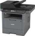 Left Zoom. Brother - MFC-L5900DW Wireless Black-and-White All-In-One Laser Printer - Multi.