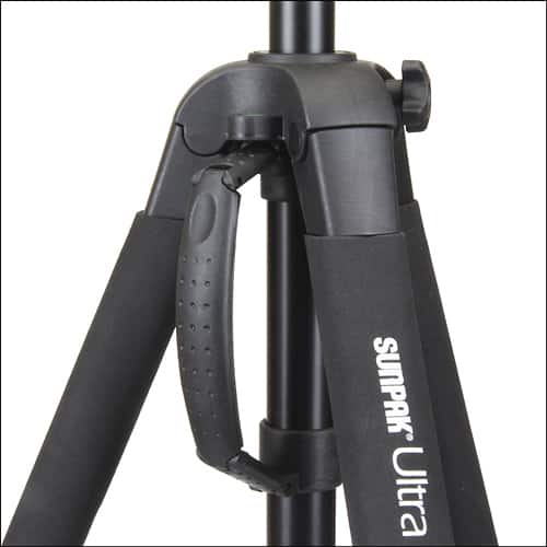 Alt View 16. Sunpak - PlatinumPlus Ultra 7000 2-in-1 70" Tripod and Monopod - Silver.