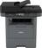Front. Brother - MFC-L6700DW Wireless Black-and-White All In One Laser Printer - Black.