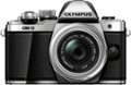 Front Zoom. Olympus - OM-D E-M10 Mark II Mirrorless Camera with 14-42mm Lens - Silver.