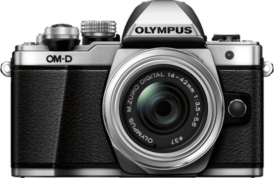 Meyella Robijn graan Olympus OM-D E-M10 Mark II Mirrorless Camera with 14-42mm Lens Silver  V207051SU000 - Best Buy