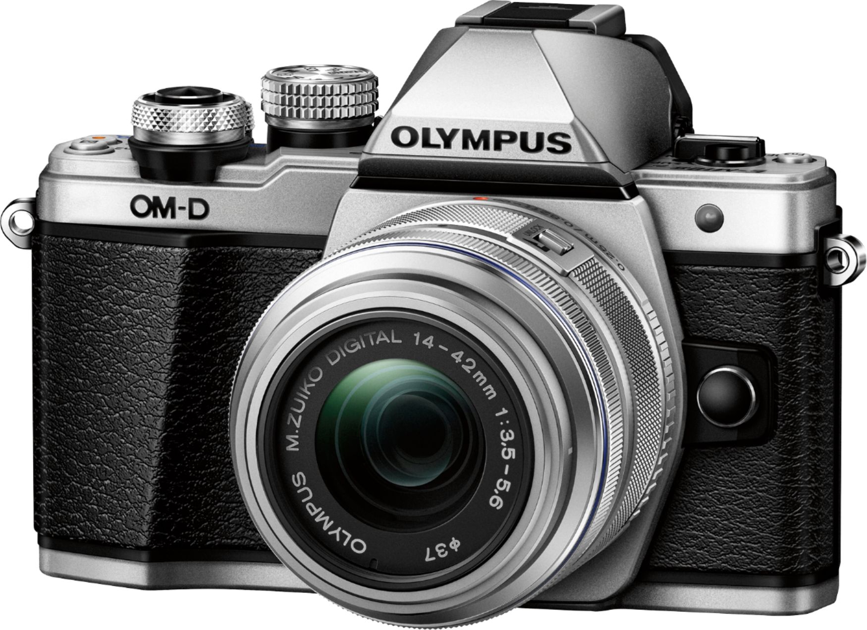 Olympus E-M10 Mark II Mirrorless 14-42mm Silver V207051SU000 - Best Buy