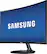 Alt View 15. Samsung - 390C Series 24" LED Curved FHD AMD FreeSync Monitor (HDMI, VGA) - Black.