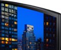 Alt View Zoom 1. Samsung - 390 Series 24" LED Curved FHD FreeSync Monitor (HDMI, VGA) - High glossy black.