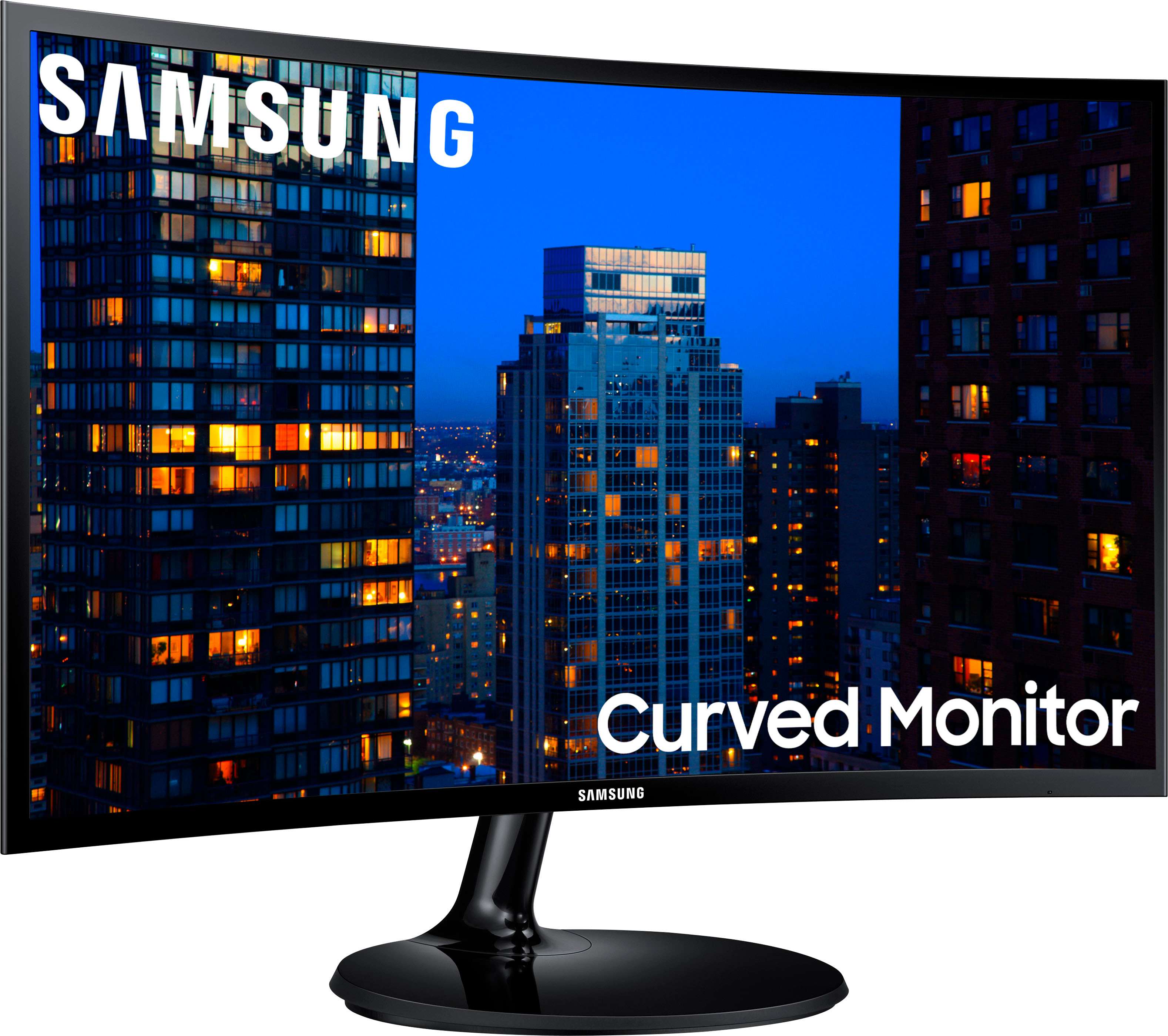 Samsung c24f390fhu MONITOR LED superfici curve lisce 59,8cm 24 pollici Full HD HDMI EEK A 