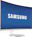 Angle. Samsung - CF591 Series C27F591FDN 27" LED Curved FHD FreeSync Monitor - Silver.