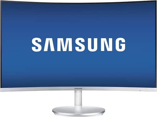 Monitors For Macbook Pro Best Samsung Cf591 Series C27f591fdn 27 Led Curved Fhd Freesync Monitor Silver