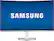 Front. Samsung - CF591 Series C27F591FDN 27" LED Curved FHD FreeSync Monitor - Silver.