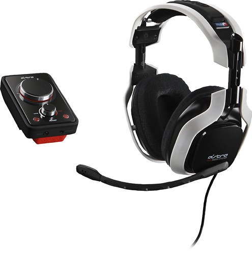  ASTRO Gaming - A40 Audio System for Windows, PlayStation 4, PlayStation 3, Xbox One and Xbox 360 - White