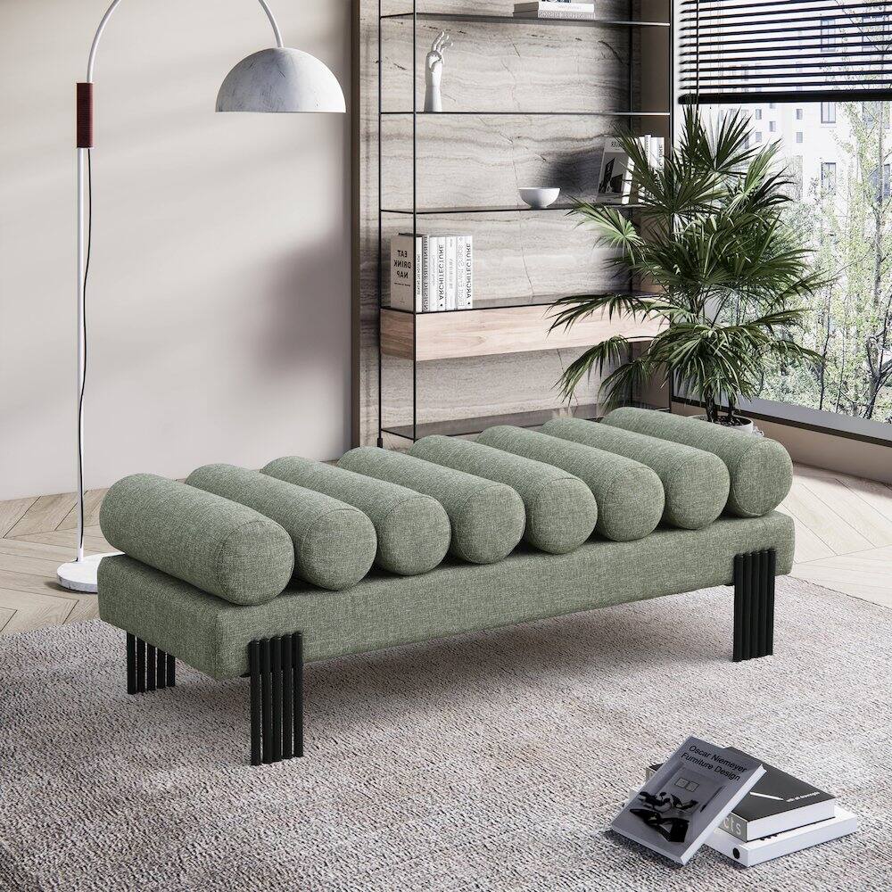 Sure, here is the corrected and grouped text from the image:

**On the Books:**
- "Oscar Niemeyer Furniture Design"
- "Oscar Niemeyer Architecture"

**On the Shelf:**
- "Oscar Niemeyer Architecture"
- "Oscar Niemeyer Furniture Design"
