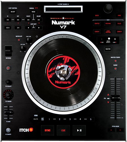 Best Buy: Numark V7 Turntable DJ Software Controller V7X110