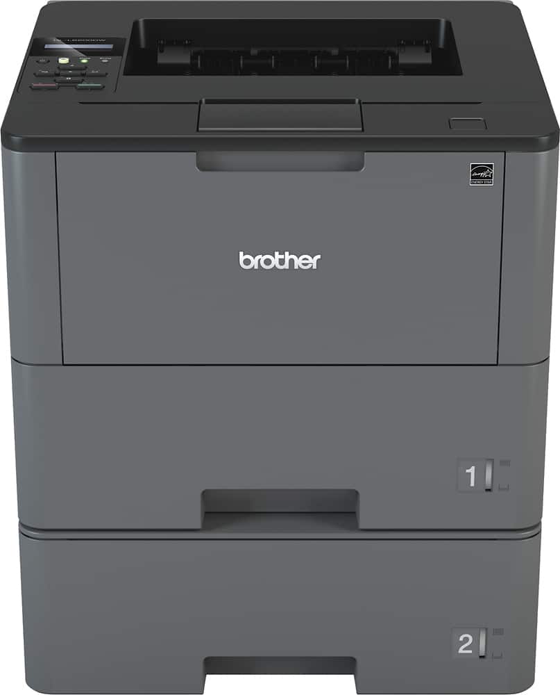 Front. Brother - HL-L6200DWT Wireless Black-and-White Laser Printer.