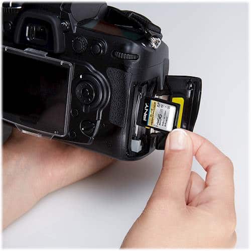 Alt View 14. PNY - 256GB Elite Performance Class 10 U3 SDXC Flash Memory Card.