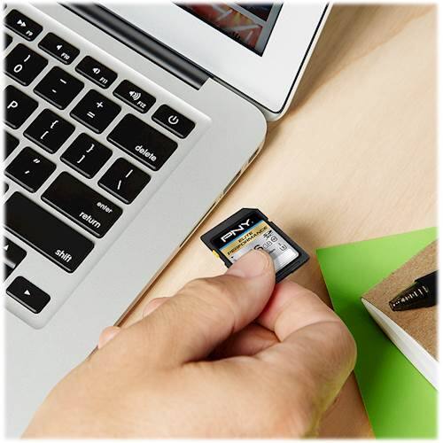 Alt View 15. PNY - 256GB Elite Performance Class 10 U3 SDXC Flash Memory Card.