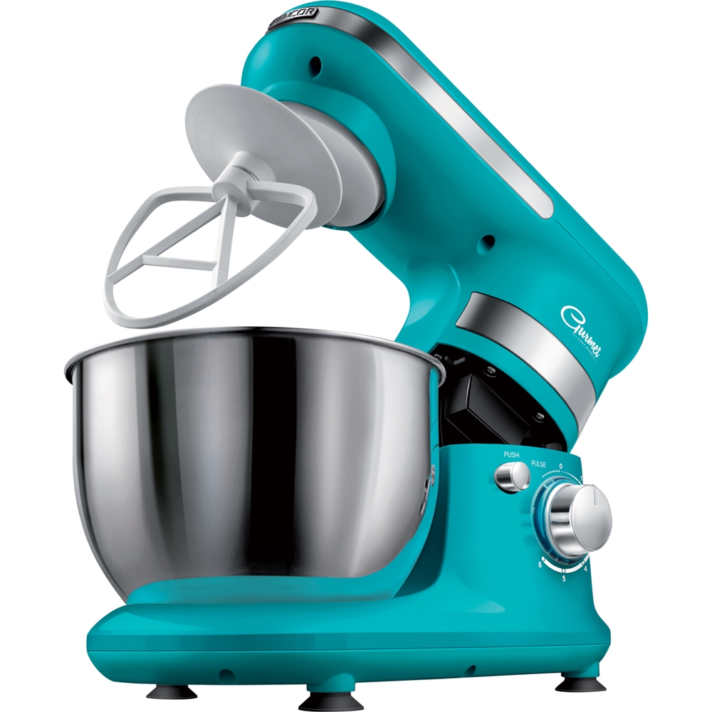 Turquoise/White Stand Mixer Cover East Urban Home