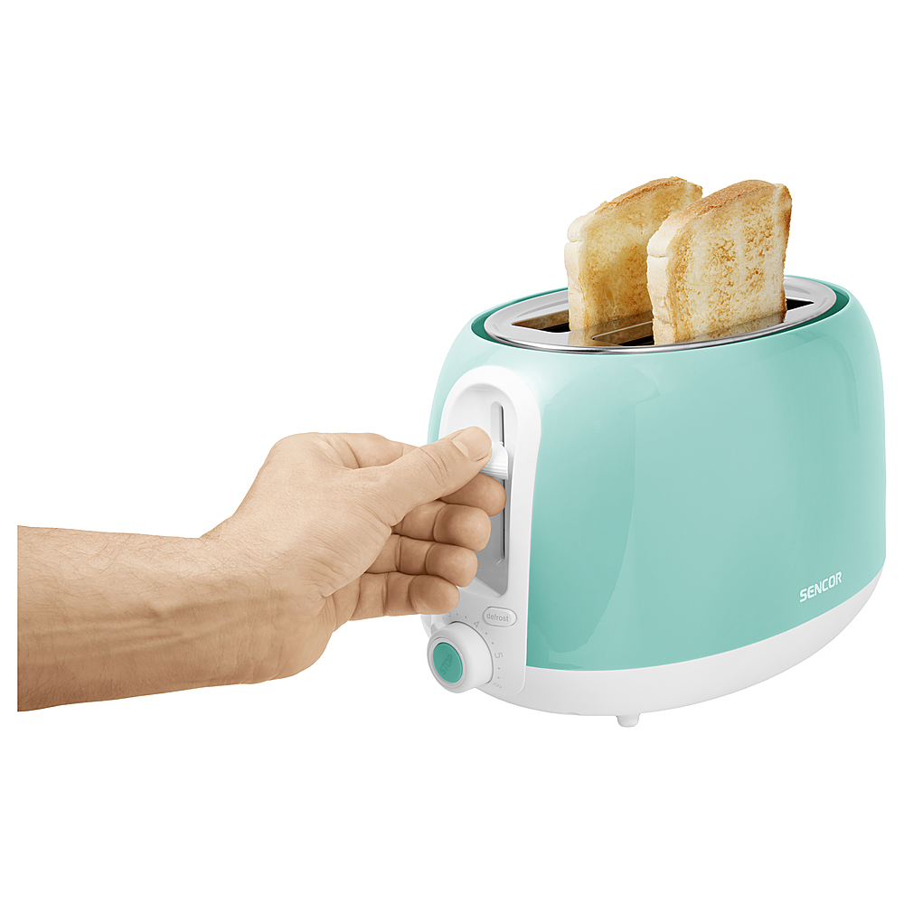 Kitchen Selectives Mint Green 2 Slice Toaster