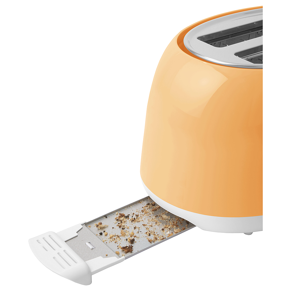 Customer Reviews: Sencor 2-Slice Wide Slot Toaster Peach Orange STS33OR -  Best Buy