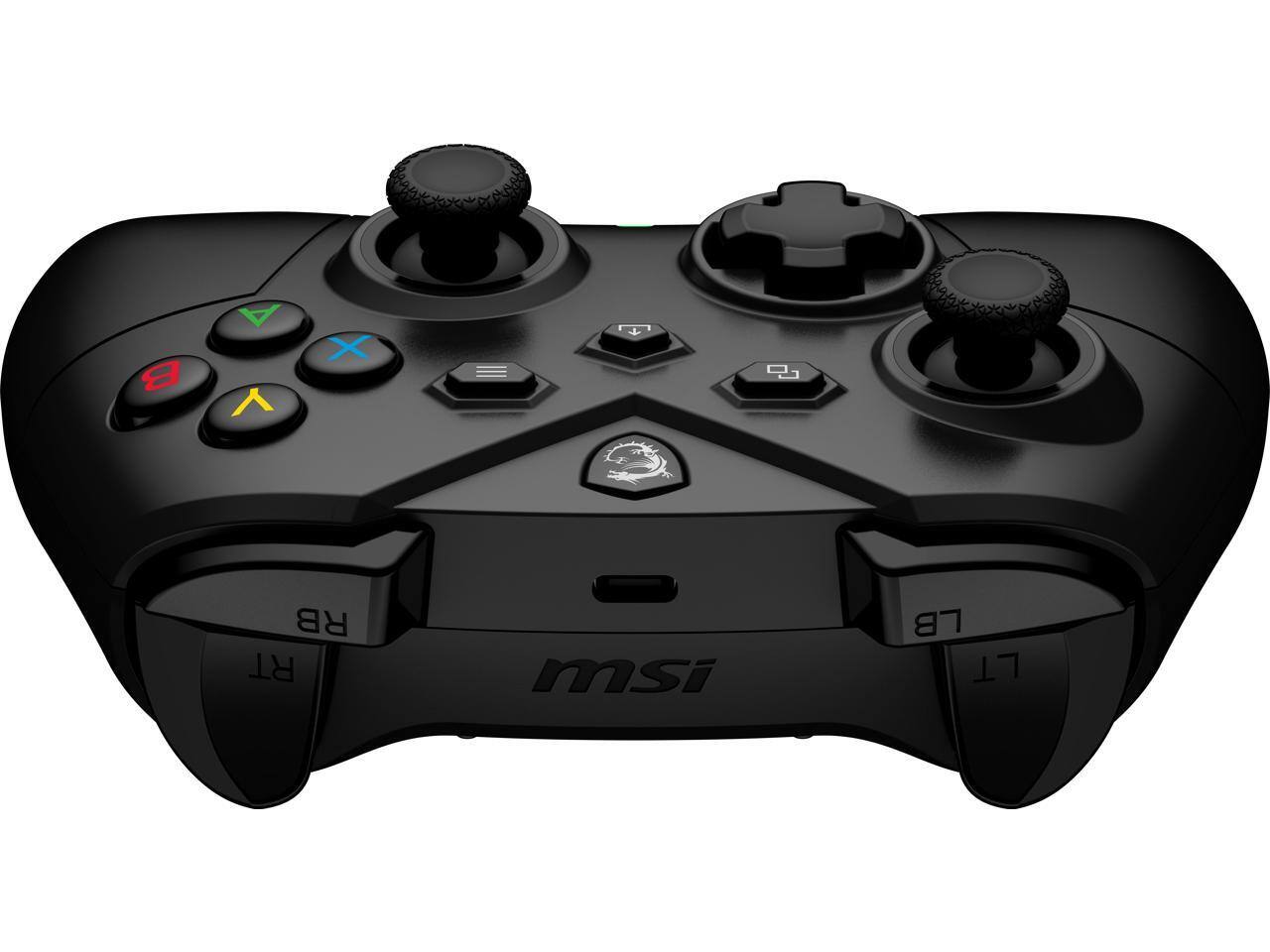おもちゃ MSI FORCE GC300 Wireless MSI Force GC300 Wireless PC Game Controller, 2.4GHz, Bluetooth