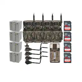 Stealth Cam - Revolver Pro 2.0 360 Degree 40MP Brown Trail Cam Bundle