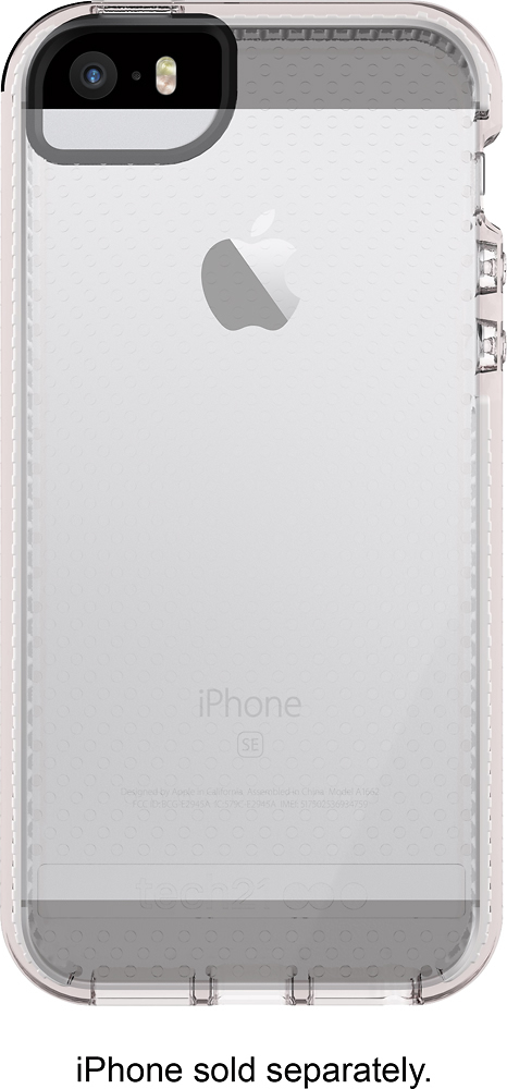 Spijsverteringsorgaan Seminarie boom Tech21 Evo Mesh case for iPhone SE, 5 and 5s Clear/White 47004BBR - Best Buy