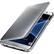 Angle. Samsung - S-View Flip Cover Flip Cover for Galaxy S7 edge - Silver.