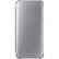 Front. Samsung - S-View Flip Cover Flip Cover for Galaxy S7 edge - Silver.