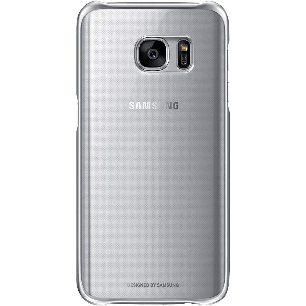 Best Buy Samsung Protective Cover Back Cover for Galaxy S7 Silver EF