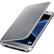 Angle. Samsung - S-View Flip Cover Flip Cover for Galaxy S7 - Silver.