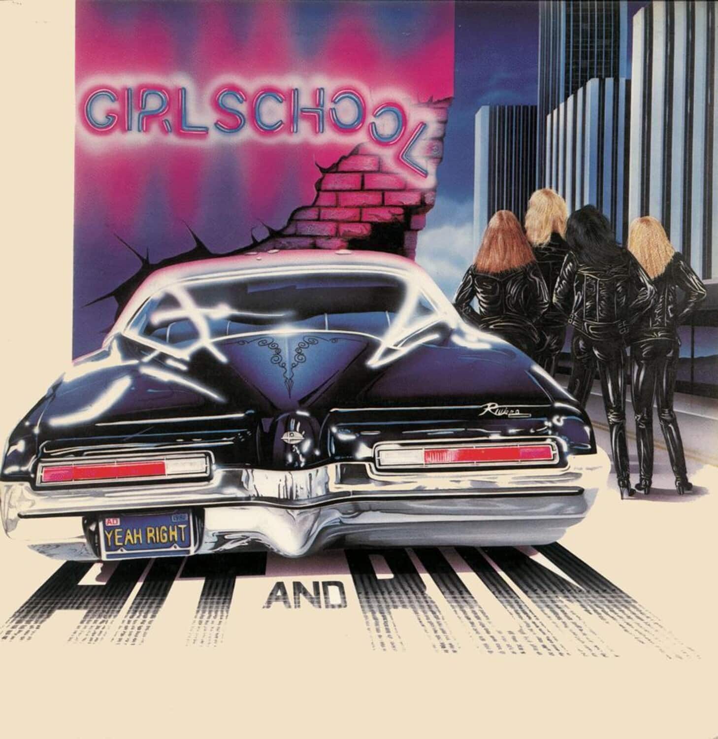 Girlschool - Hit And Run   - VINYL LP price history on PriceWatchPro