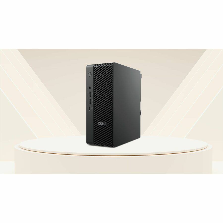 Alt View 3. Dell - Dell Pro Max FCM2250 Desktop Computer - Intel Core Ultra 7 265 - vPro Technology - 16 GB - 512 GB SSD - Micro PC - Black - Black.
