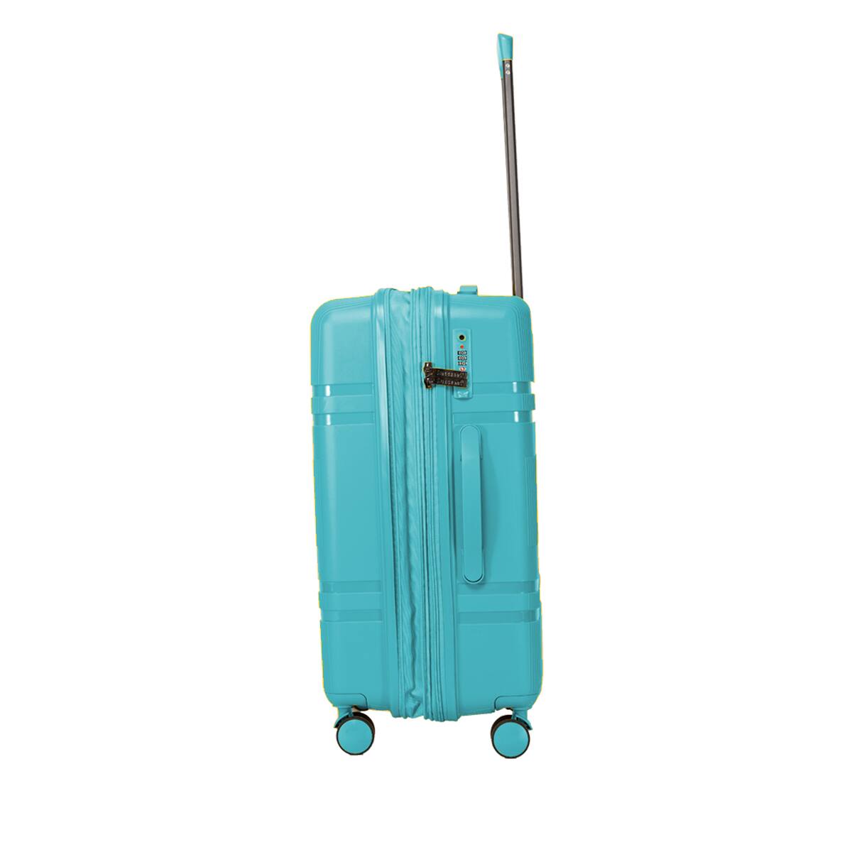 Alt View 3. APRILSOUL - Luggage Set with Rotating Wheels suitable for carry on luggage unisex lightweight travel luggage set password lock - Blue.
