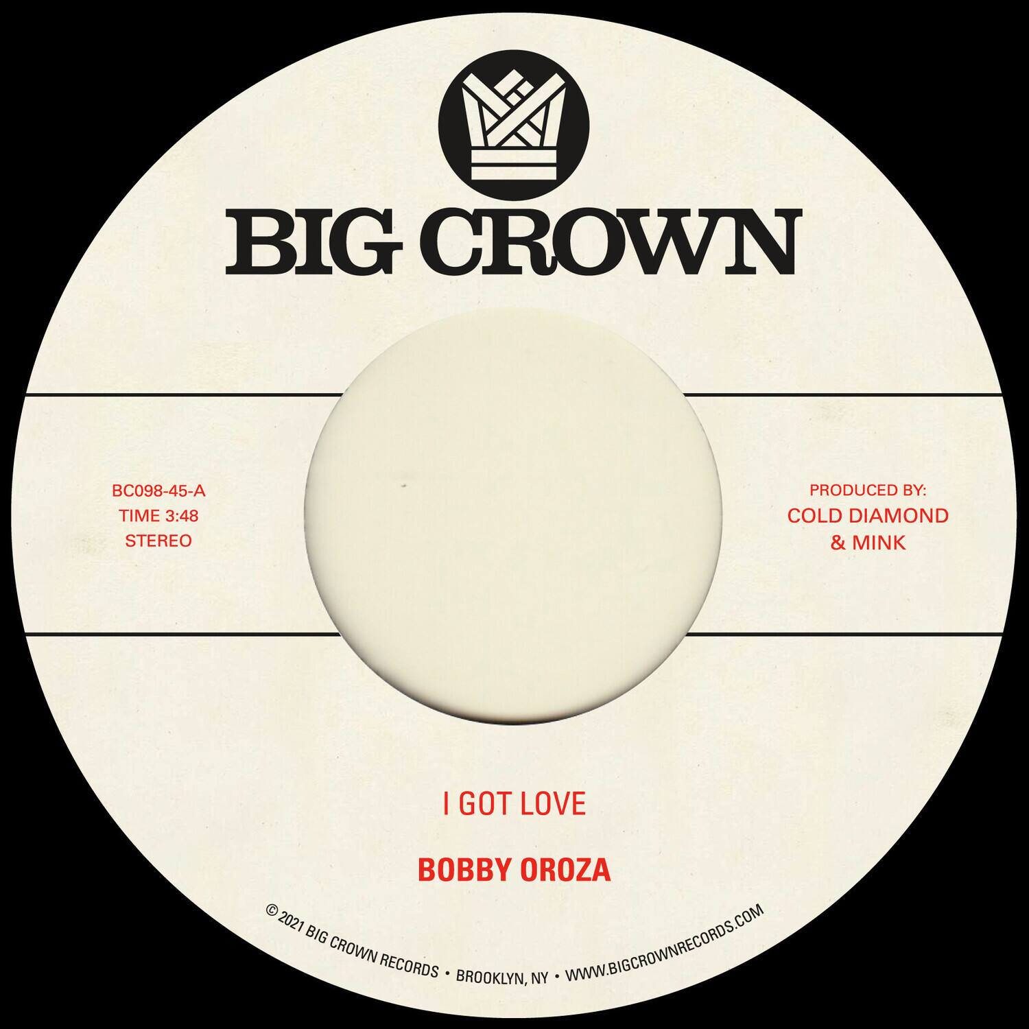 Bobby Oroza - I Got Love b/w Loving Body   - 7-INCH SINGLE [7 inch Vinyl Disc] price history on PriceWatchPro
